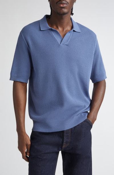 Sunspel Sunspel Compact Mesh Polo Sweater
