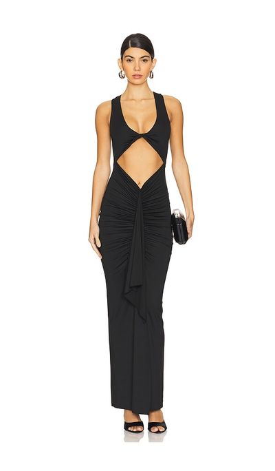 chinese dress ladies Fan Sleeve Maxi White | Modest Maxi Dresses main image 0