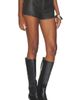 superdown superdown Attaya Faux Leather Micro Short - 2