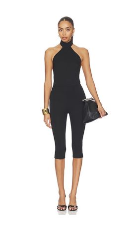 superdown superdown Avi Open Back Capri Jumpsuit