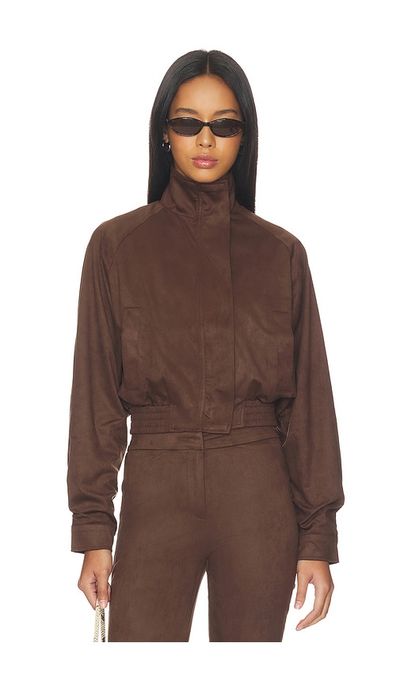 Superdown Ayla Faux Suede Jacket