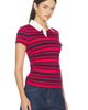 superdown superdown Cleo Ruched Polo Tee - 2