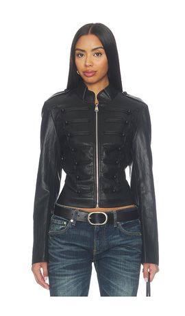 superdown superdown Copen Faux Leather Jacket