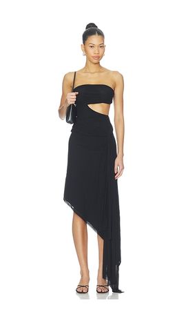 superdown superdown Janae Strapless Midi Dress