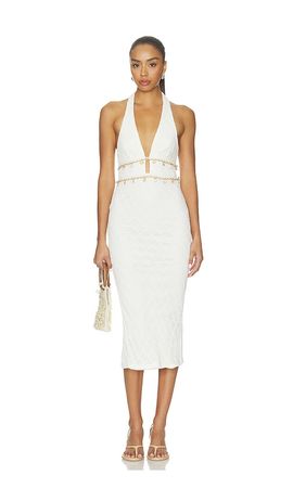 superdown superdown Juni Halter Maxi Dress