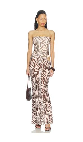 superdown superdown Kensington Strapless Maxi Dress