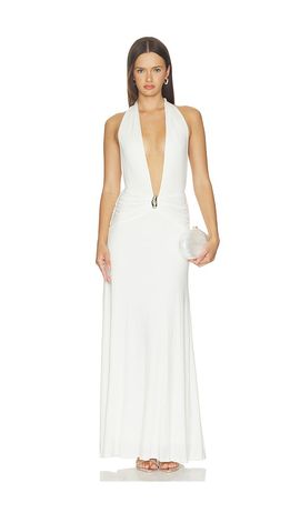 superdown superdown Lainee Halter Maxi Dress