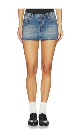 superdown superdown Lathan Denim Mini Skirt