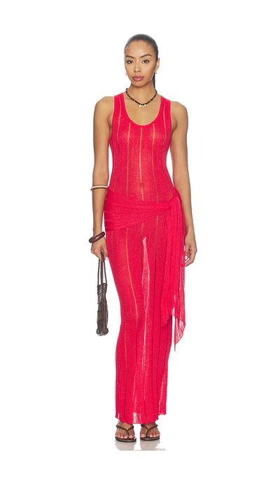 superdown superdown Macie Drape Maxi Dress
