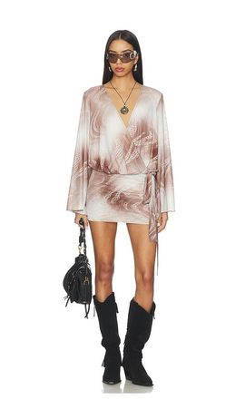 superdown - Dana Wrap Mini Dress