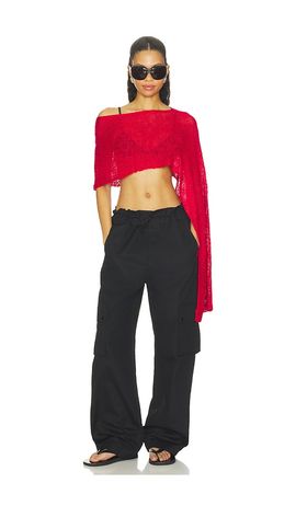 superdown superdown Miria Knit Cape Top