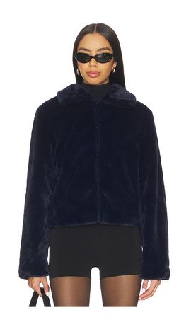 superdown superdown x Emma Leger Tianna Faux Fur Jacket