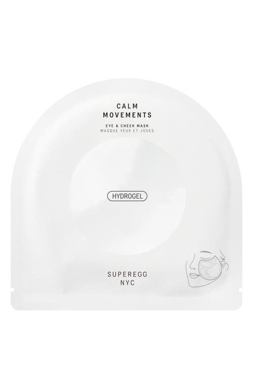 Superegg Superegg Calm Movements Eye & Cheek Mask 