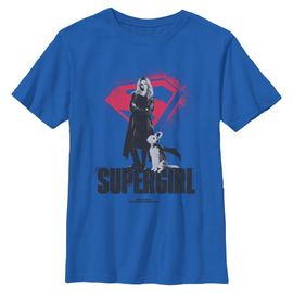 Supergirl Supergirl Boys' Kara And Krypto Graphic Short Sleeve T-Shirt