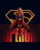 Supergirl Supergirl Girls' Kara Flying Logo Graphic Short Sleeve T-Shirt - 2