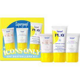 Supergoop!® Supergoop!® Icons Only 3-Piece Sunscreen Set $48 Value 