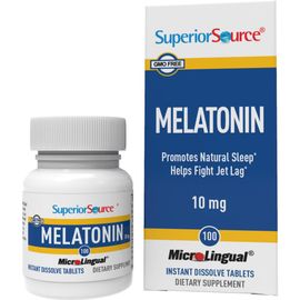 Superior Source Superior Source Fast-Acting Melatonin Sublingual Dissolving Tablets
