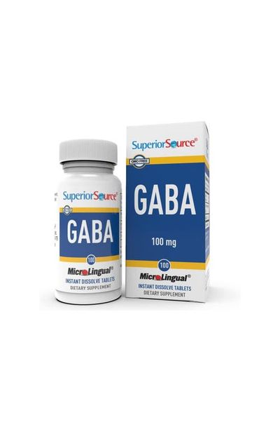 Superior Source Superior Source GABA Sublingual Dissolving Tablets