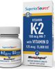 Superior Source Superior Source K2 MK-7 with D3 Quick Dissolve Vitamin Tablets - 1