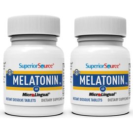 Superior Source Superior Source Melatonin Fast-Dissolving Micro Tablets with Chamomile