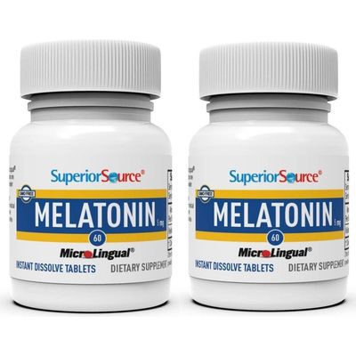 Superior Source Superior Source Melatonin Fast-Dissolving Micro Tablets with Chamomile
