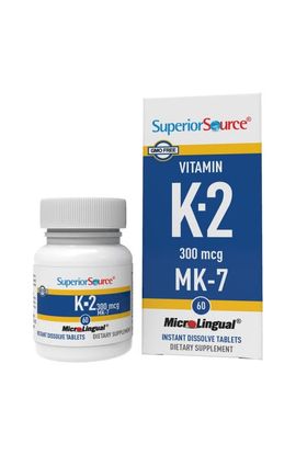 Superior Source Superior Source Vitamin K2 MK-7 Sublingual Dissolving Tablets