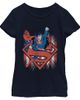 SUPERMAN SUPERMAN Girls' Festive Pose Graphic Short Sleeve T-Shirt - 1