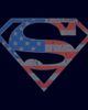 SUPERMAN SUPERMAN Junior's Stars and Stripes S Shield Short Sleeve Graphic T-Shirt - 2