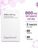SuperSmart SuperSmart SAM-e Supplement 400mg - 4