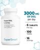 SuperSmart SuperSmart Super DGL Licorice 3000mg - 5