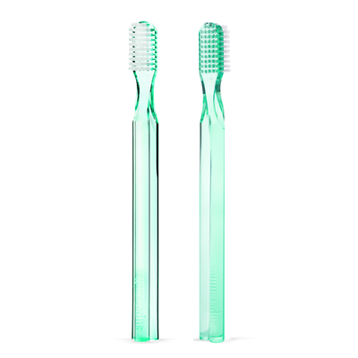 Supersmile 2-Pack Supersmile New Generation 45° Patented Long toothbrush Green 