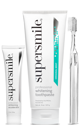 Supersmile Supersmile New Kit sku -Org Mint 8oz/ accelerator / Crystal collection