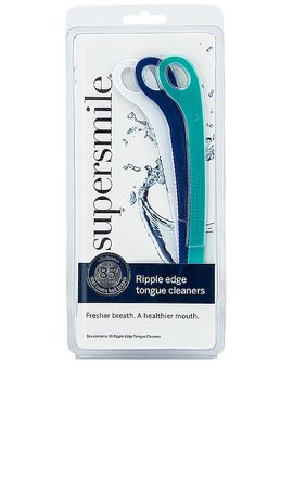 supersmile supersmile Ripple Edge Tongue Cleaner Trio