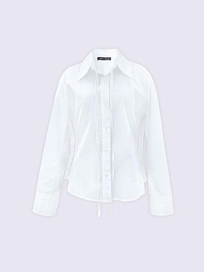 SUPERTHINGS Cotton Classic Standard Collar Shirt [Beige]