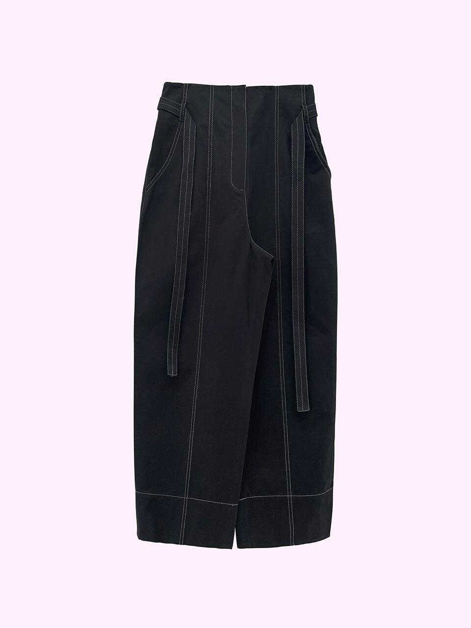 SUPERTHINGS High-Waist Fleece-Lined Winter Pants [Black]