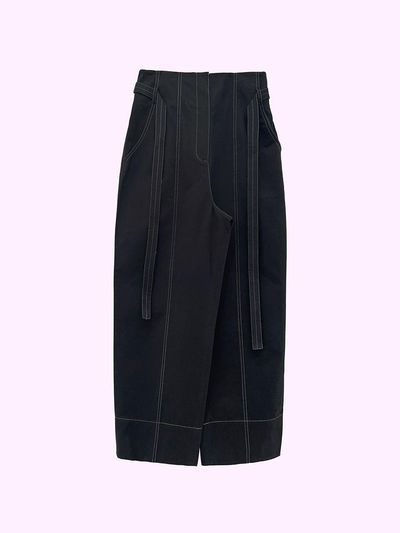 SUPERTHINGS High-Waist Fleece-Lined Winter Pants [Black]