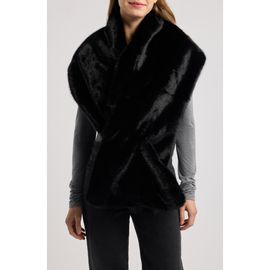 SURELL SURELL Faux Fur Stole