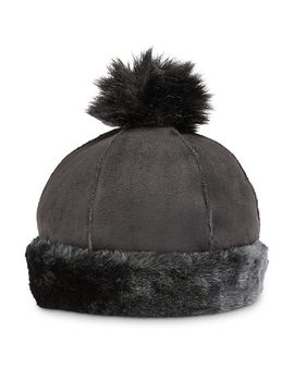 Surell Surell Faux Sheepskin Beanie