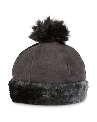 Surell Surell Faux Sheepskin Beanie