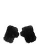 Surell Surell Girls' Faux Fur Fingerless Mittens - 2