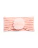Surell Surell Girls' Knit Headband with Faux Fur Pom - 1