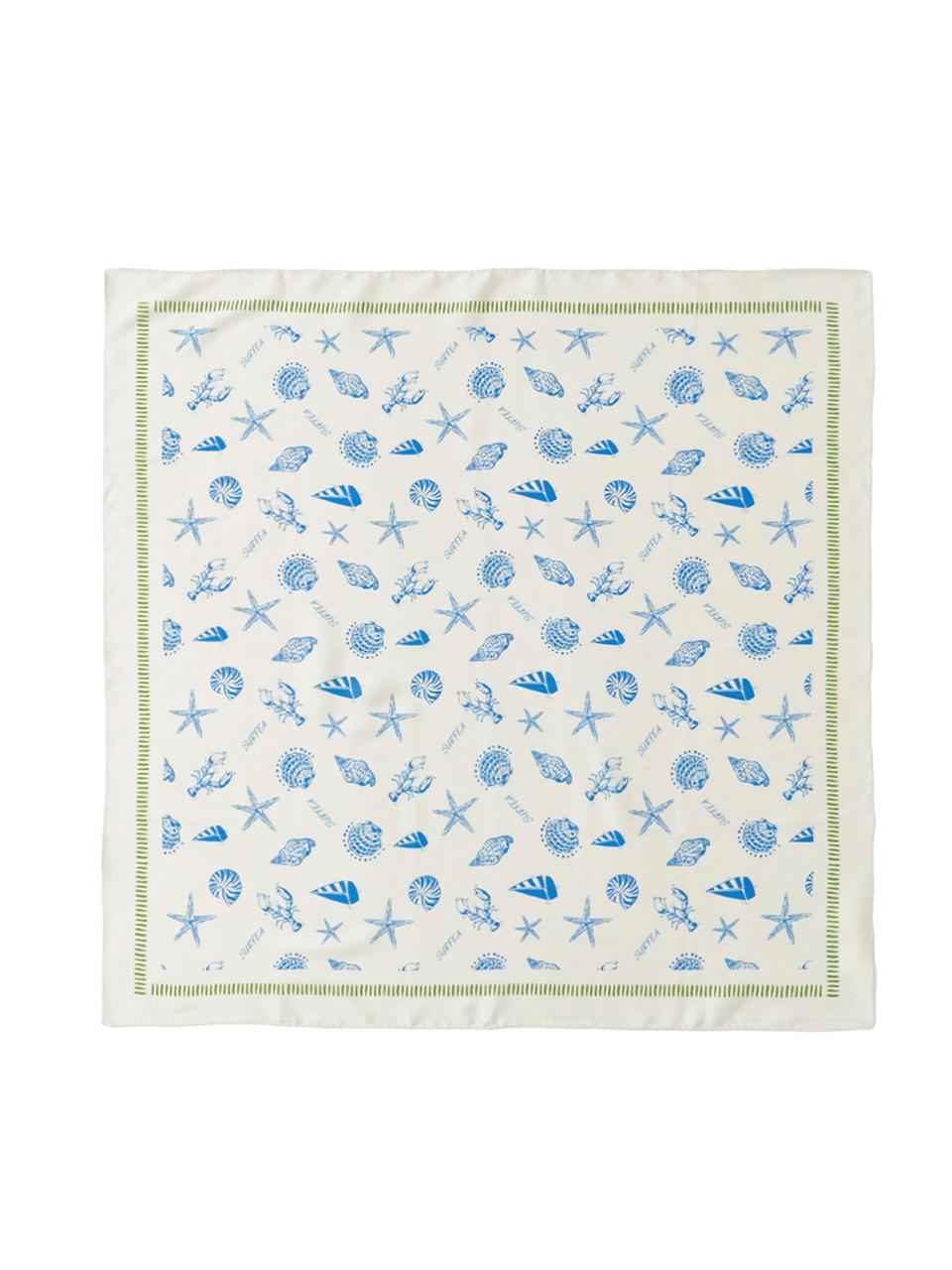 SURFEA SEASHELL SCARF_CREAM