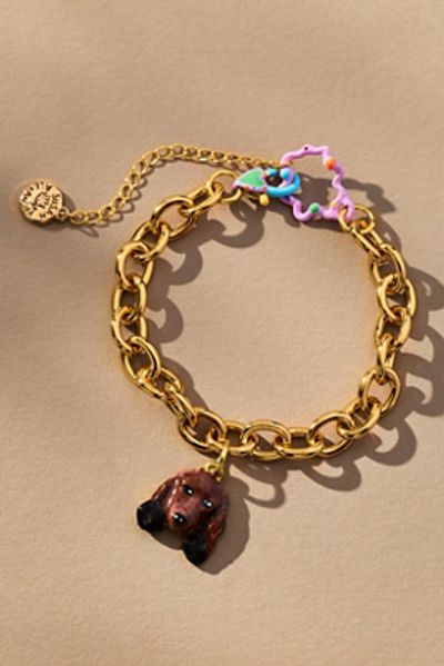 Susan Alexandra Pet Portrait Charm Bracelet