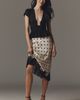 Susana Monaco Plunged Wire Peplum Top - 2