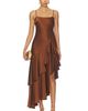 Susana Monaco Susana Monaco Double Ruffle High Low Dress - 1