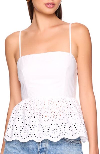 Susana Monaco Susana Monaco Embroidered Eyelet Cotton Camisole