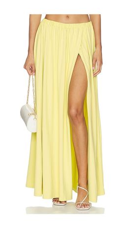 Susana Monaco Susana Monaco High Slit Wrap Skirt