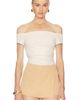 Susana Monaco Susana Monaco Off Shoulder Short Sleeve Top - 1
