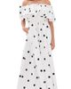 Susana Monaco Susana Monaco Polka-Dot Poplin Dress Sugar/Black - 1