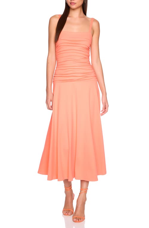 Susana Monaco Susana Monaco Ruched Sleeveless Maxi Dress